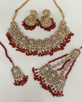 Red bead drop haar image 0