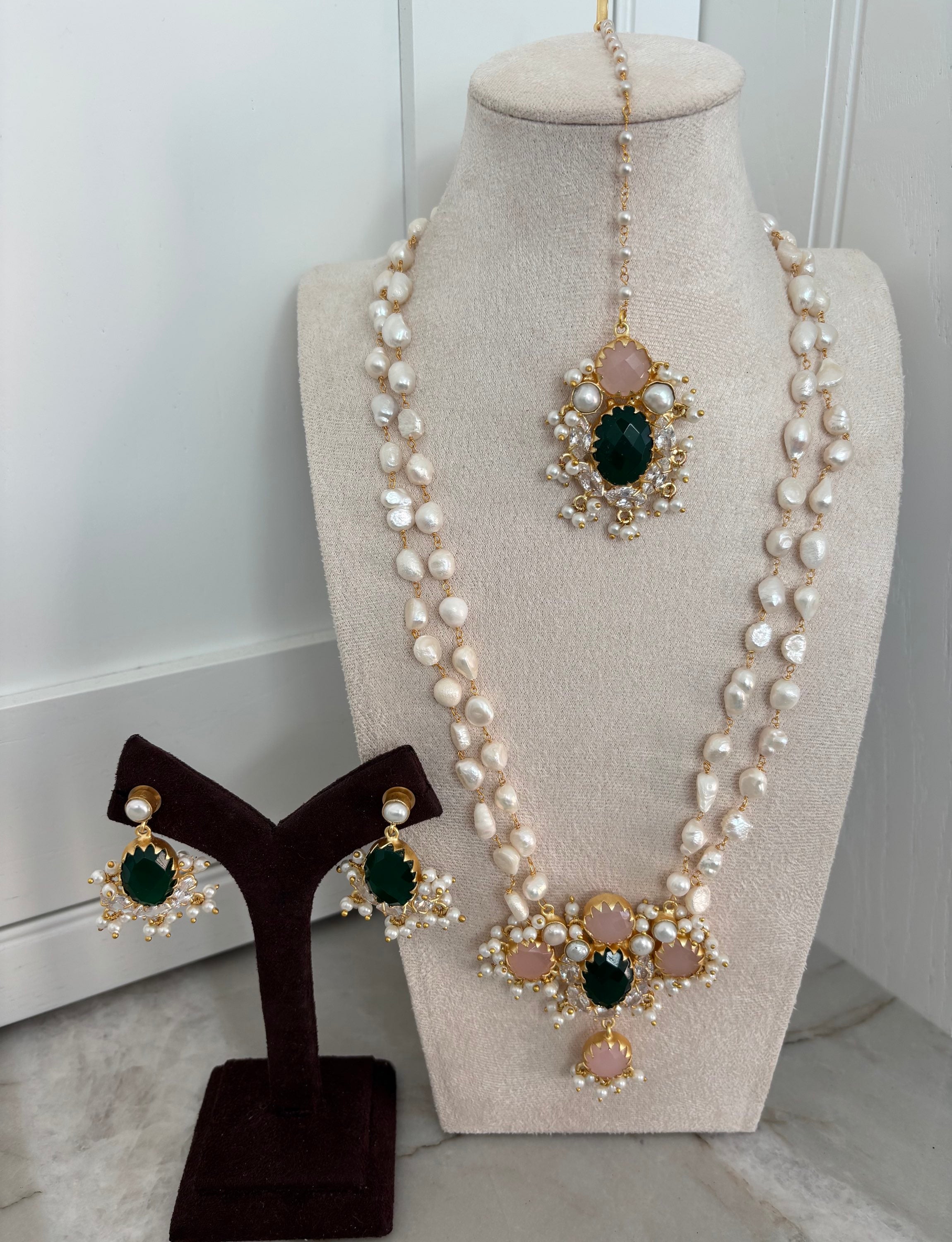Double Strand IH Emerald.  image 0