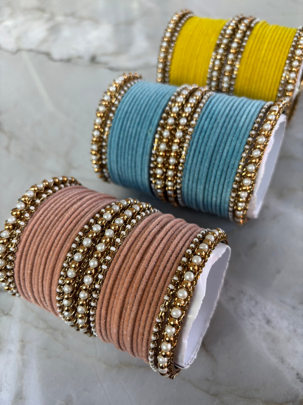 Velvet bangle set  image 4