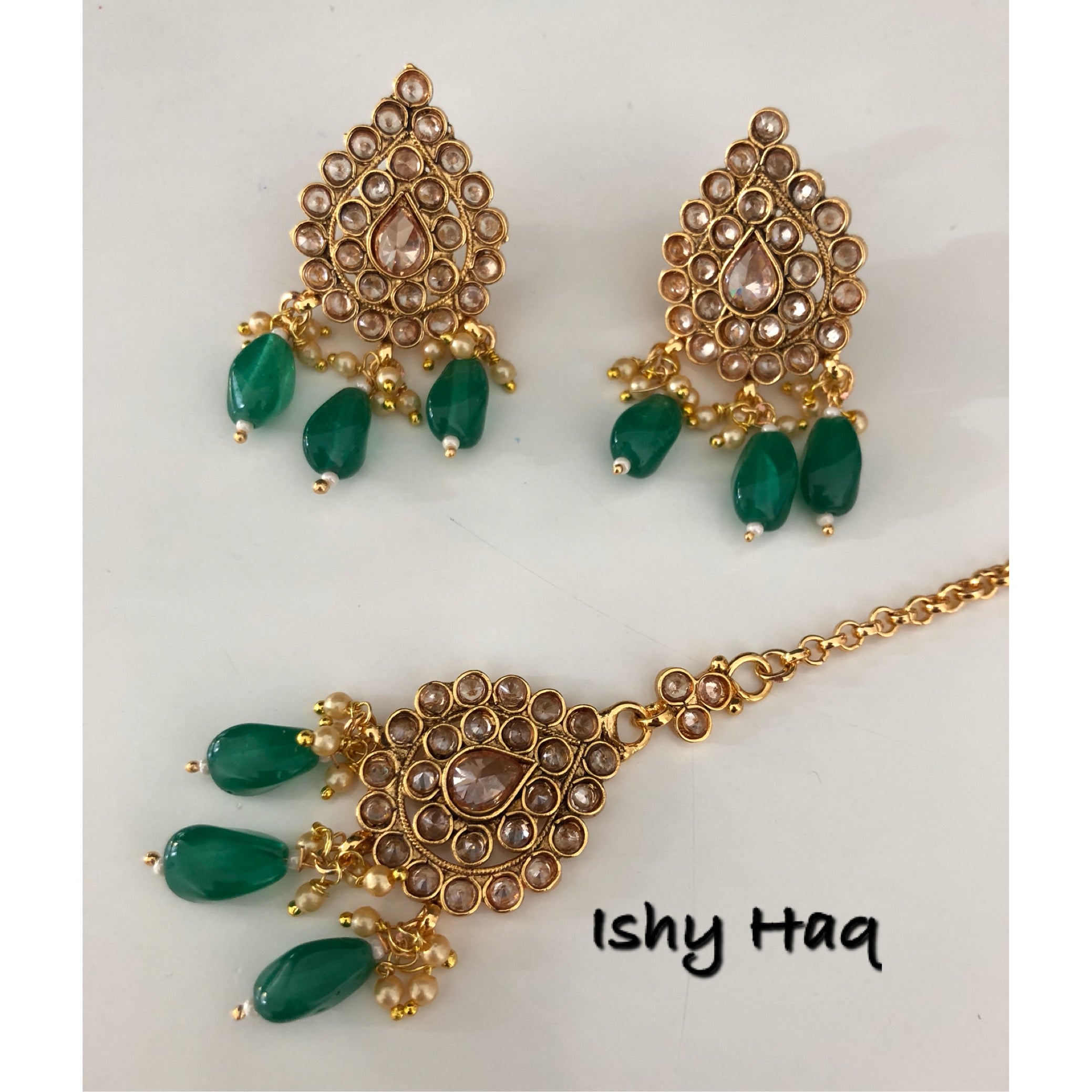 Tikli & Earring Set image 0