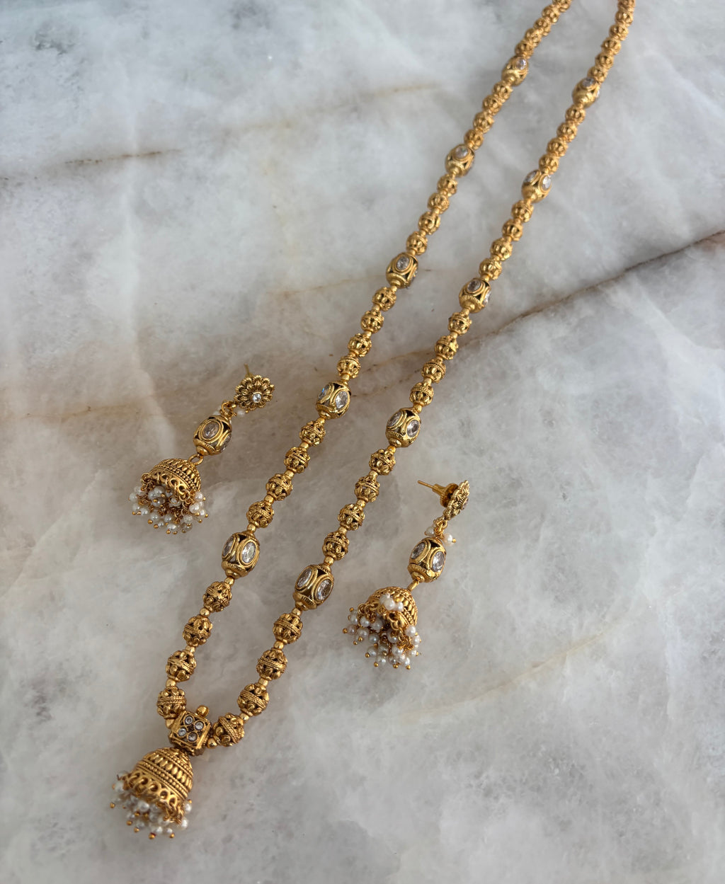 Dome single jhumka drop