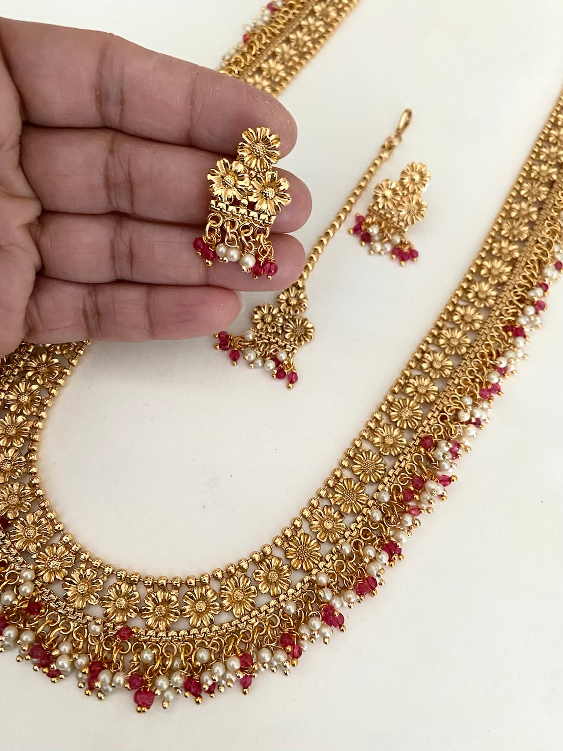 Umara long haar (plummy pink) image 1
