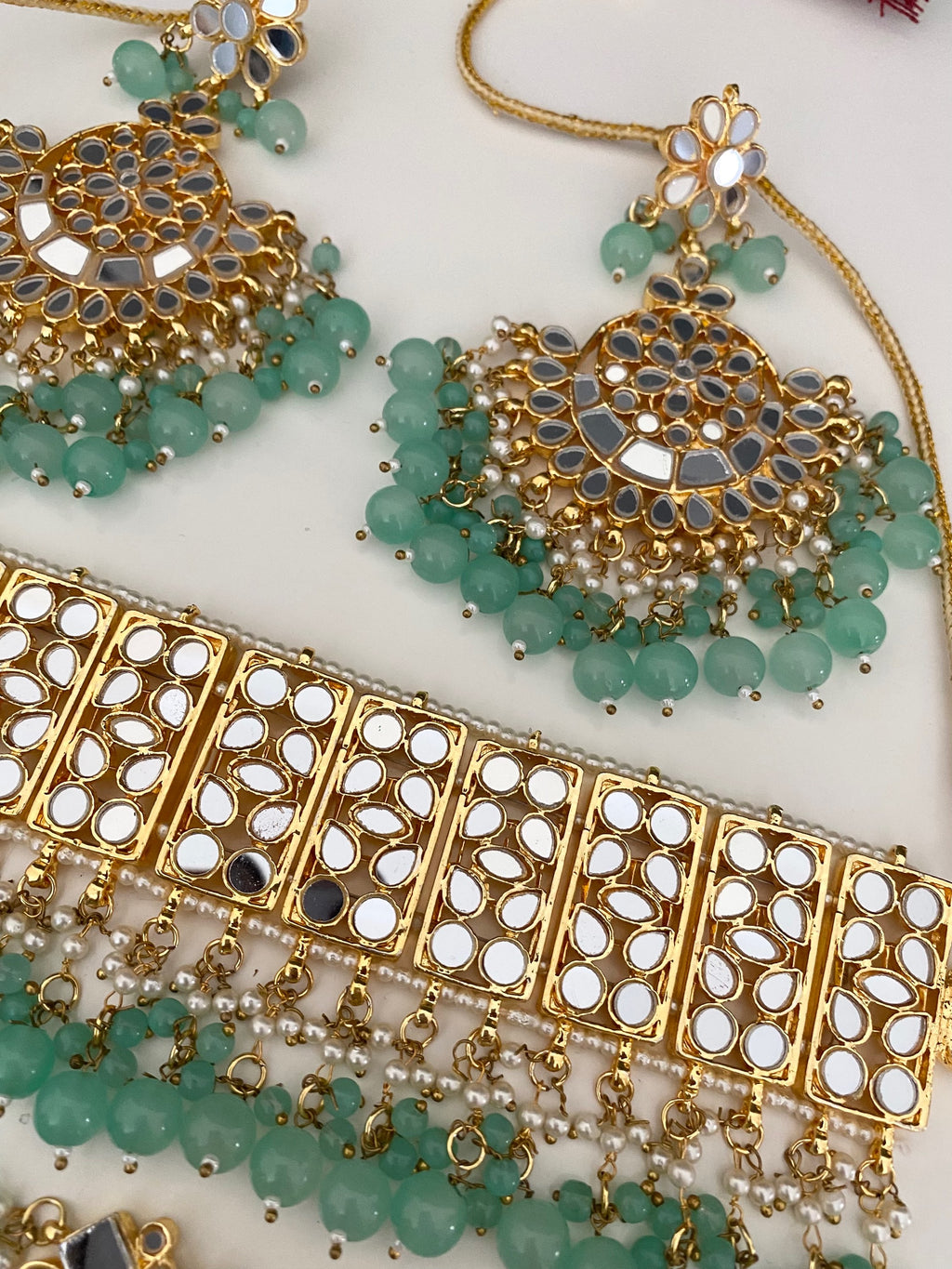 Nura Mirror choker set  image 4