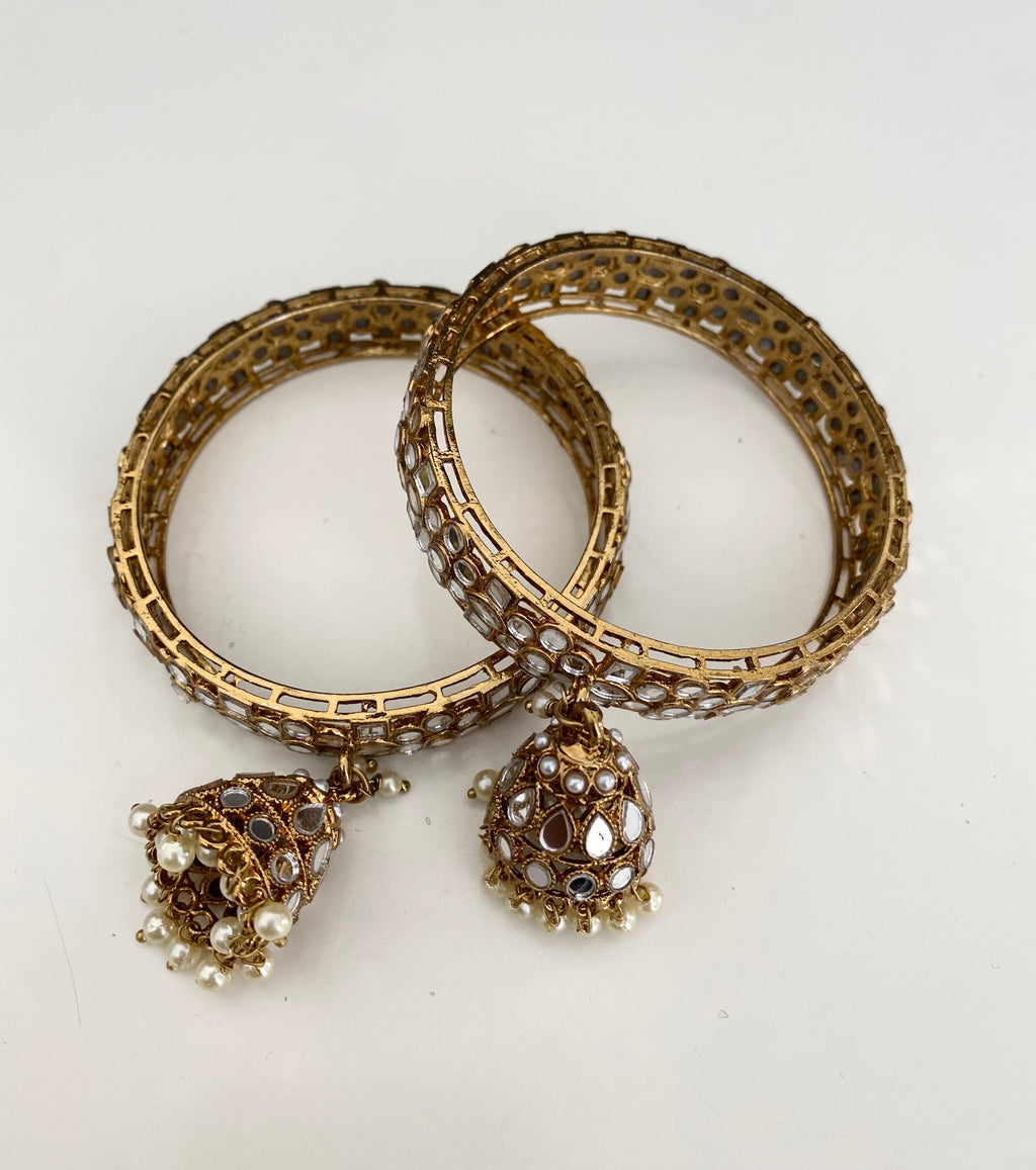Mirror jhumka bell  image 1