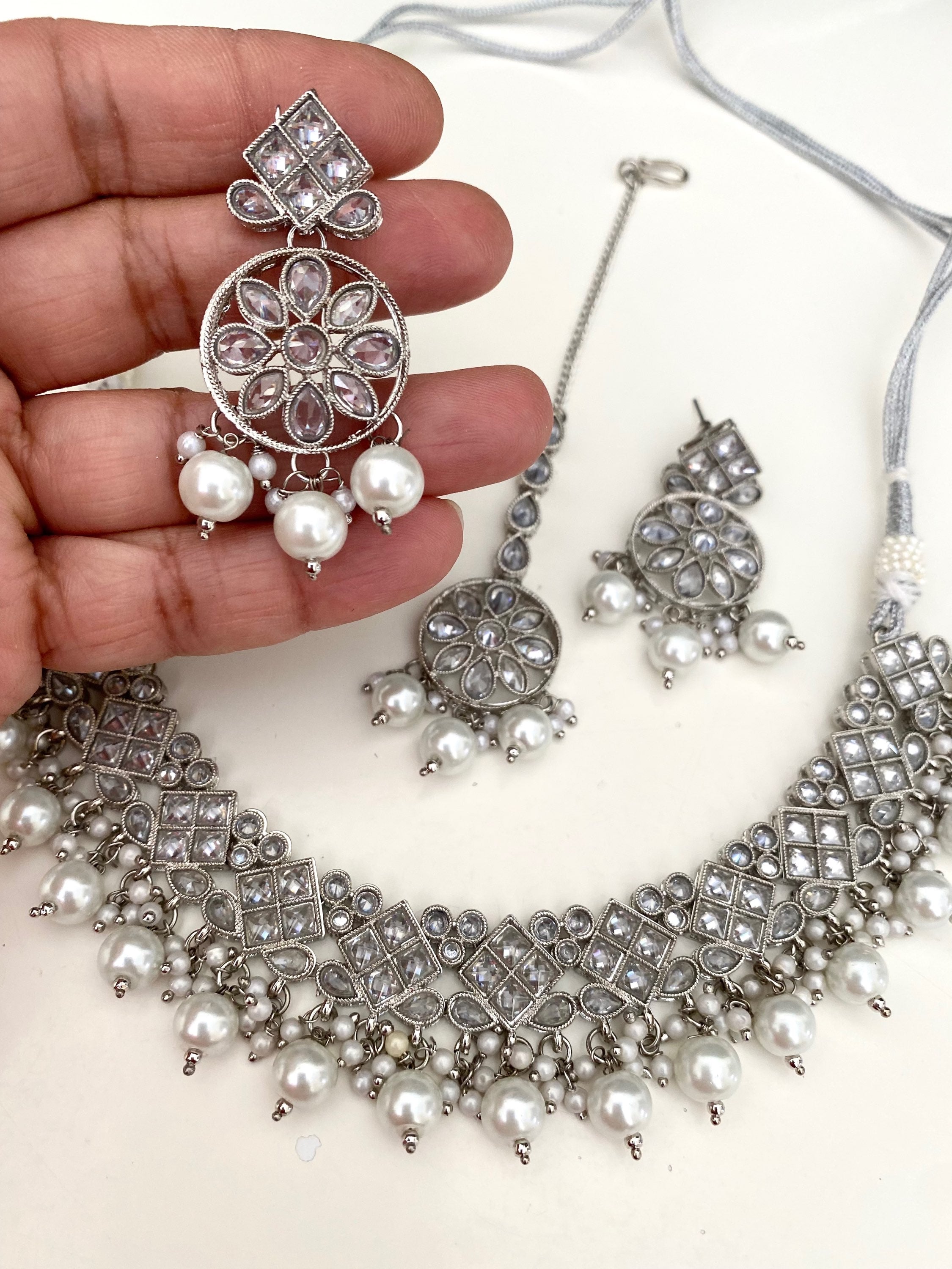 Marina silver flat set  image 1