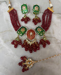Kundan maroon  image 0