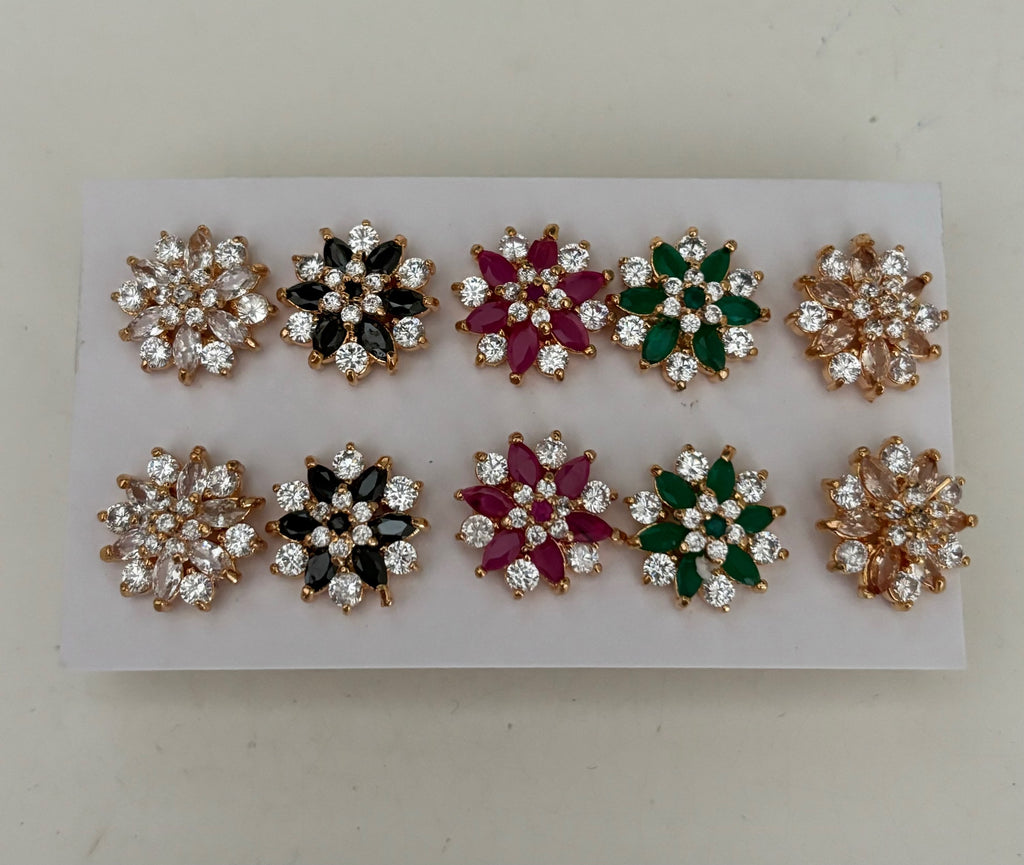 Peonie studs  image 1