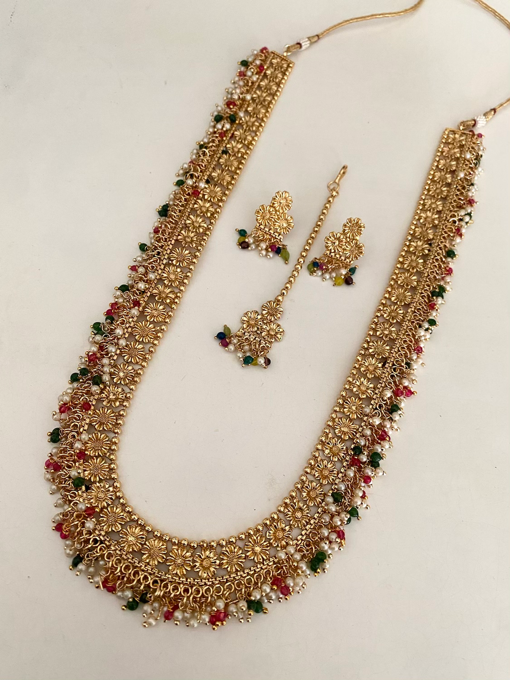 Umara long haar (multicolour bead) image 0