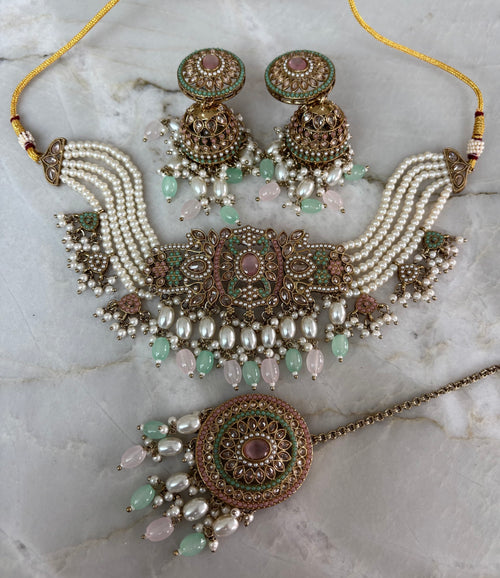 Alarka (pastel pink/mint) image 1