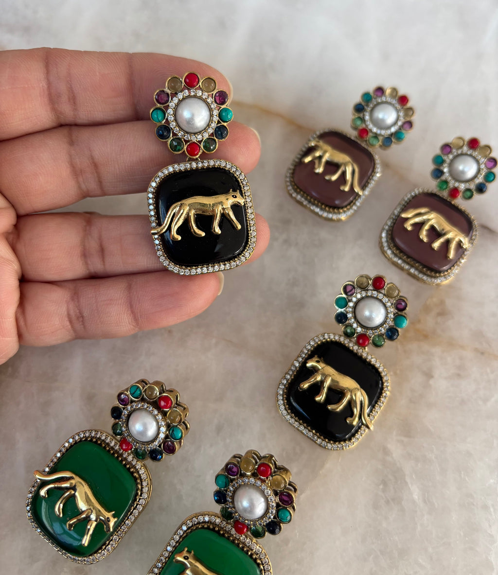Floral Sabya (Sabyasachi inspired earring) image 4