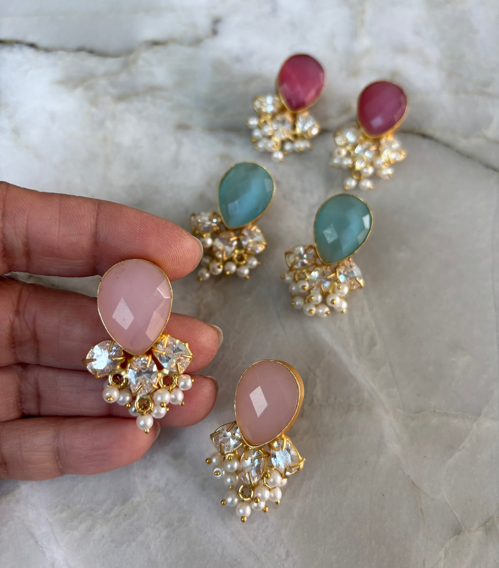 Precious stone earring  image 1
