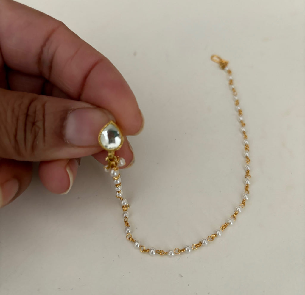 Tear drop nose ring  image 1