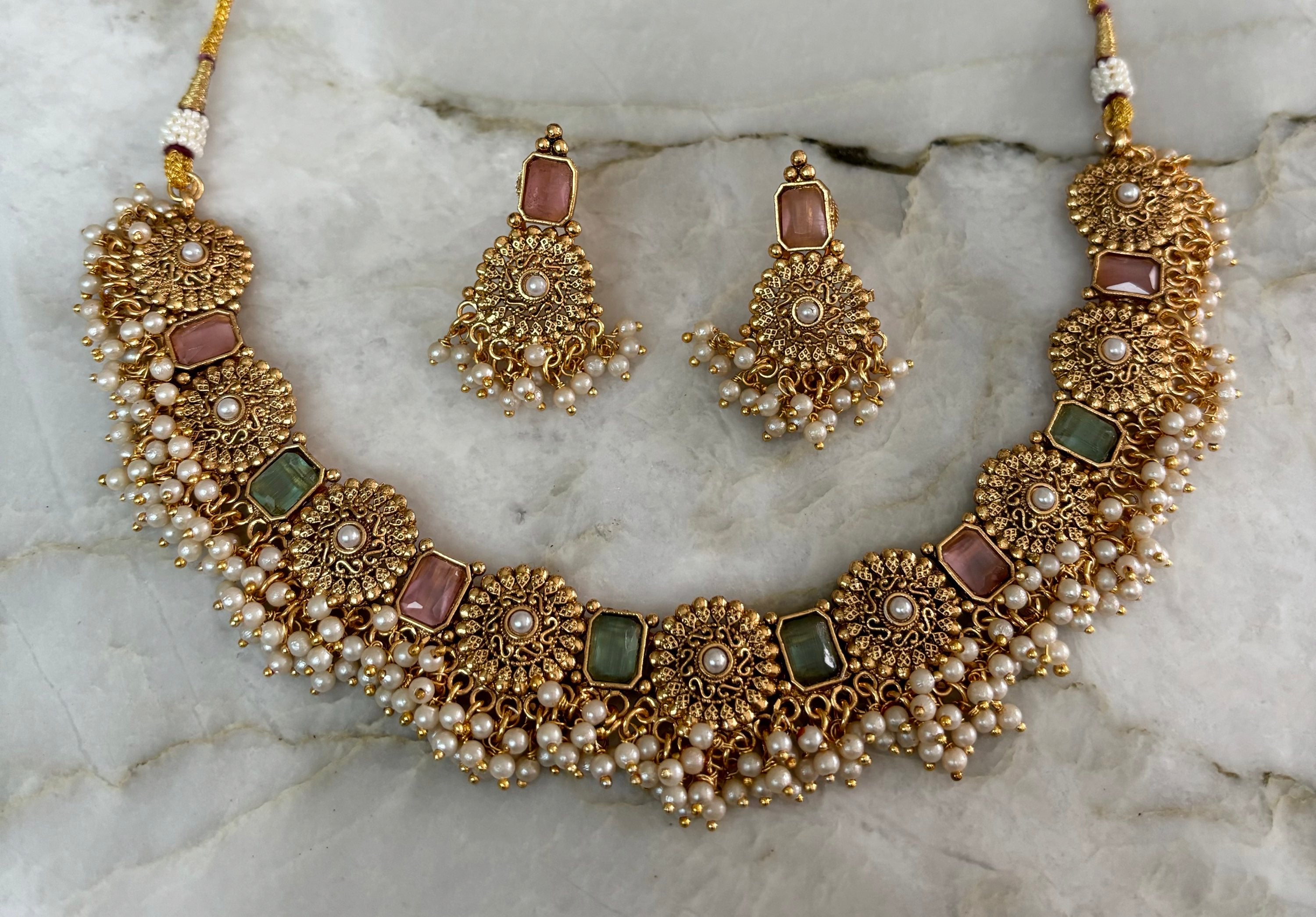 Ghusan mint/pink image 0