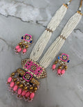 Meenakari mughul hot pink  image 0
