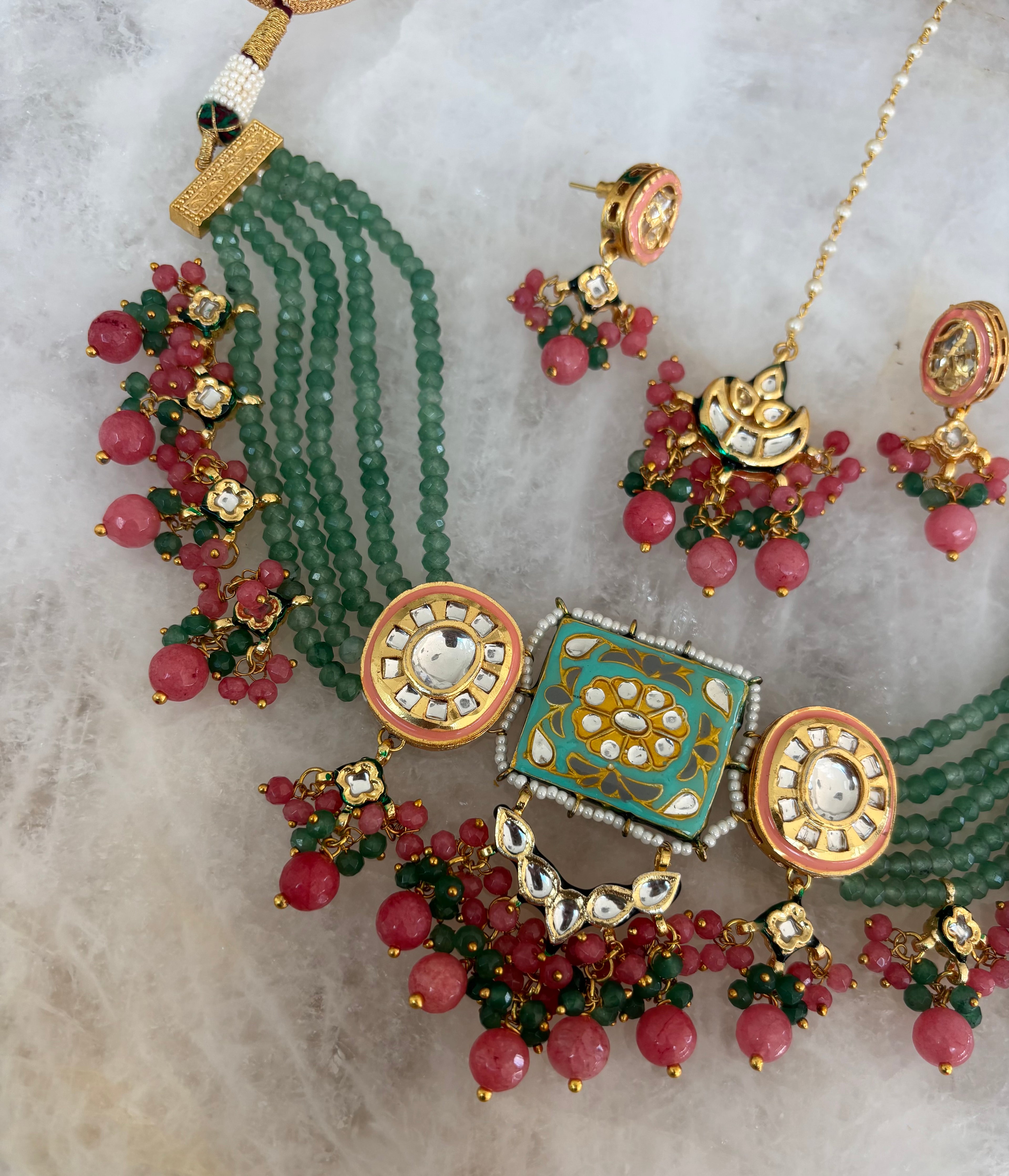 Shilpa kundan set