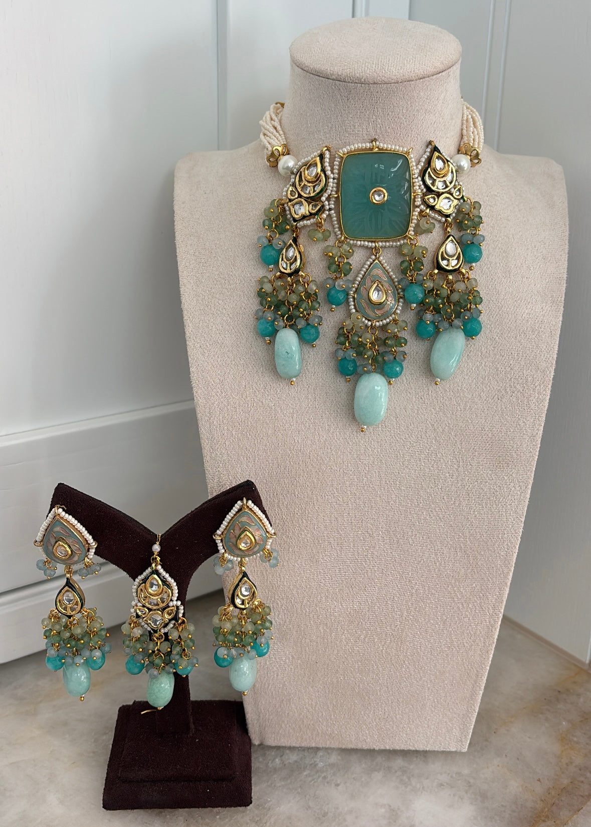 Sungai (turquoise/pastel blue)