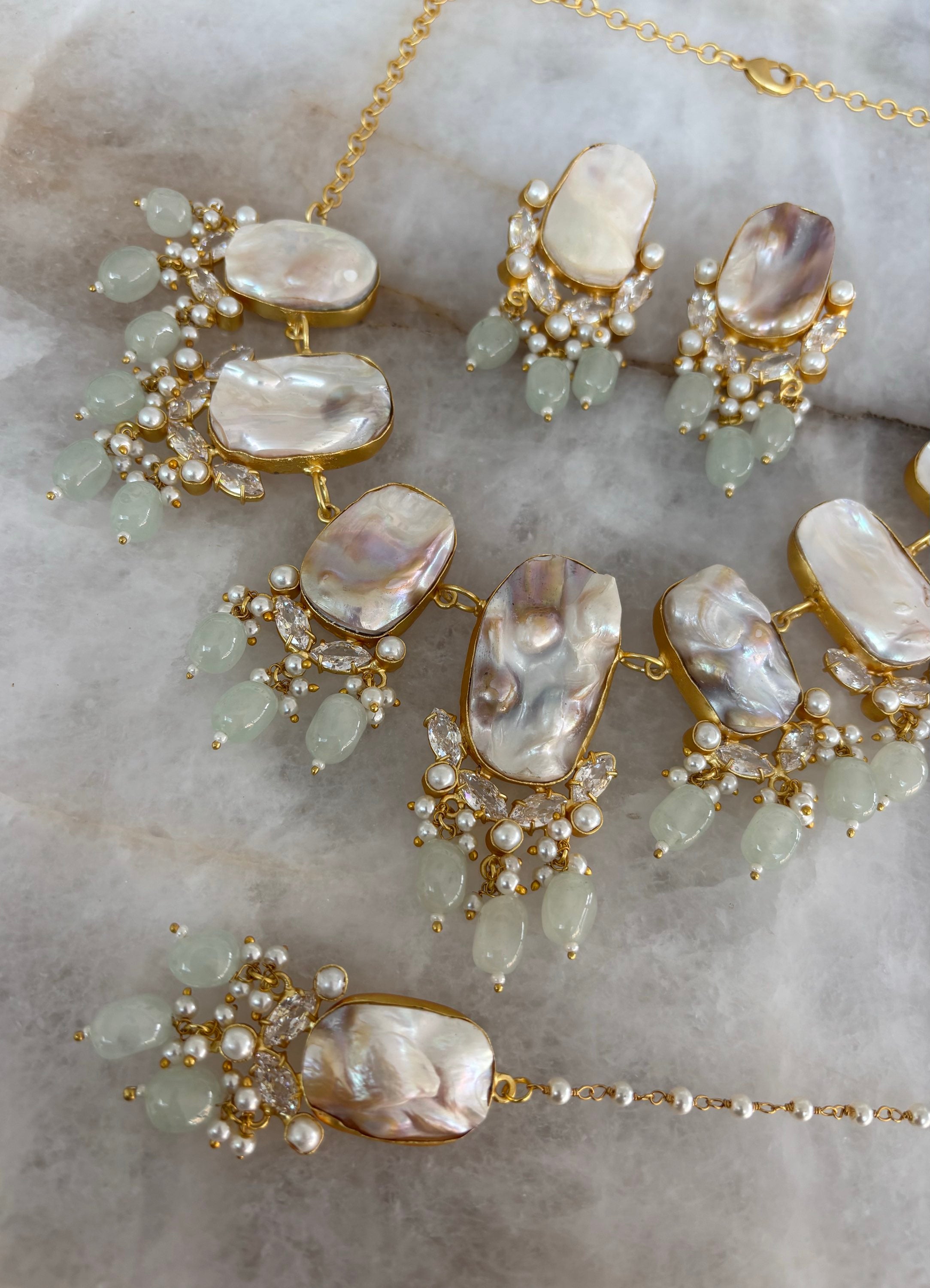 Baroque glass bead (A) image 3