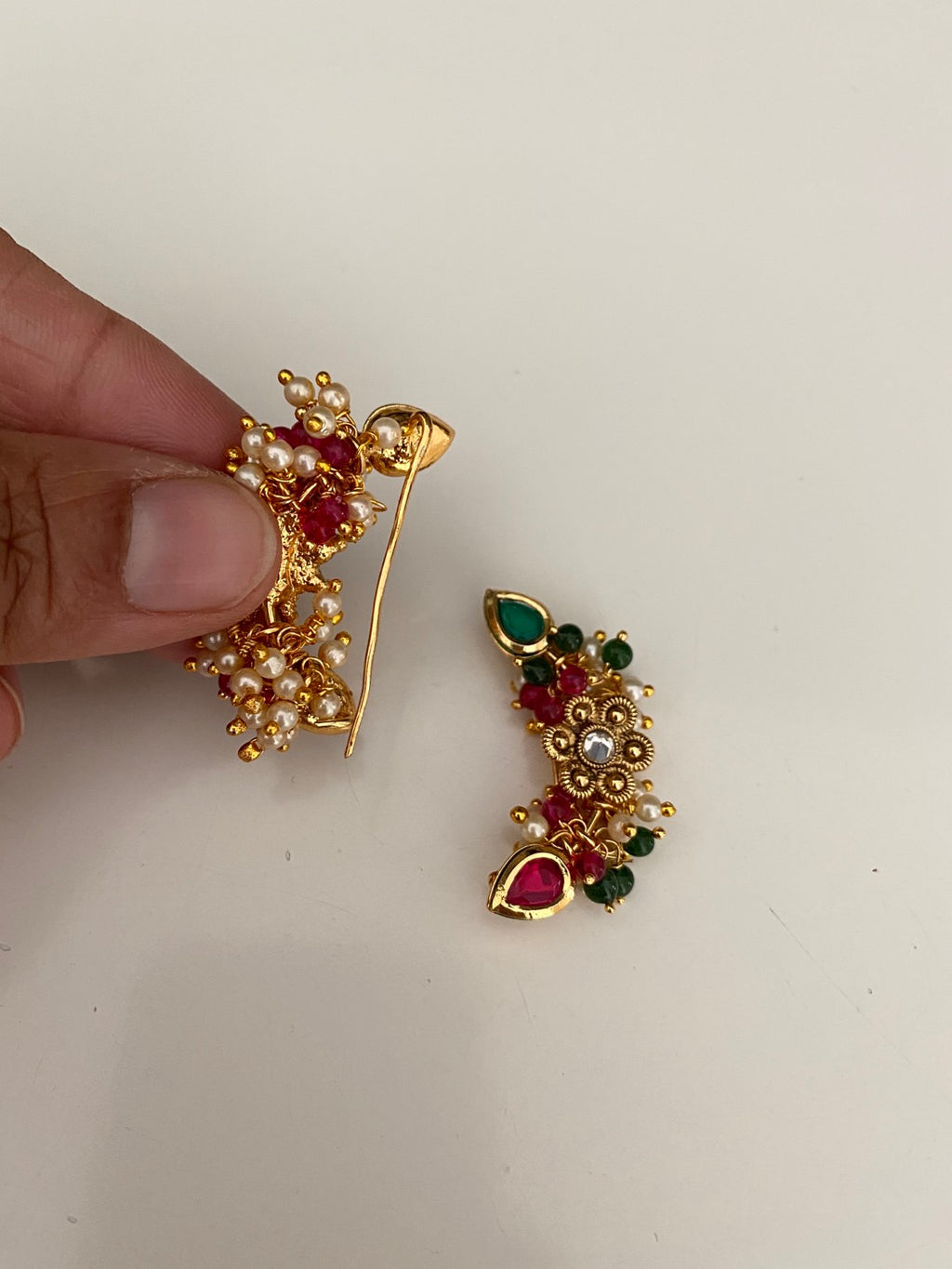 Rajhastani nose ring  image 1