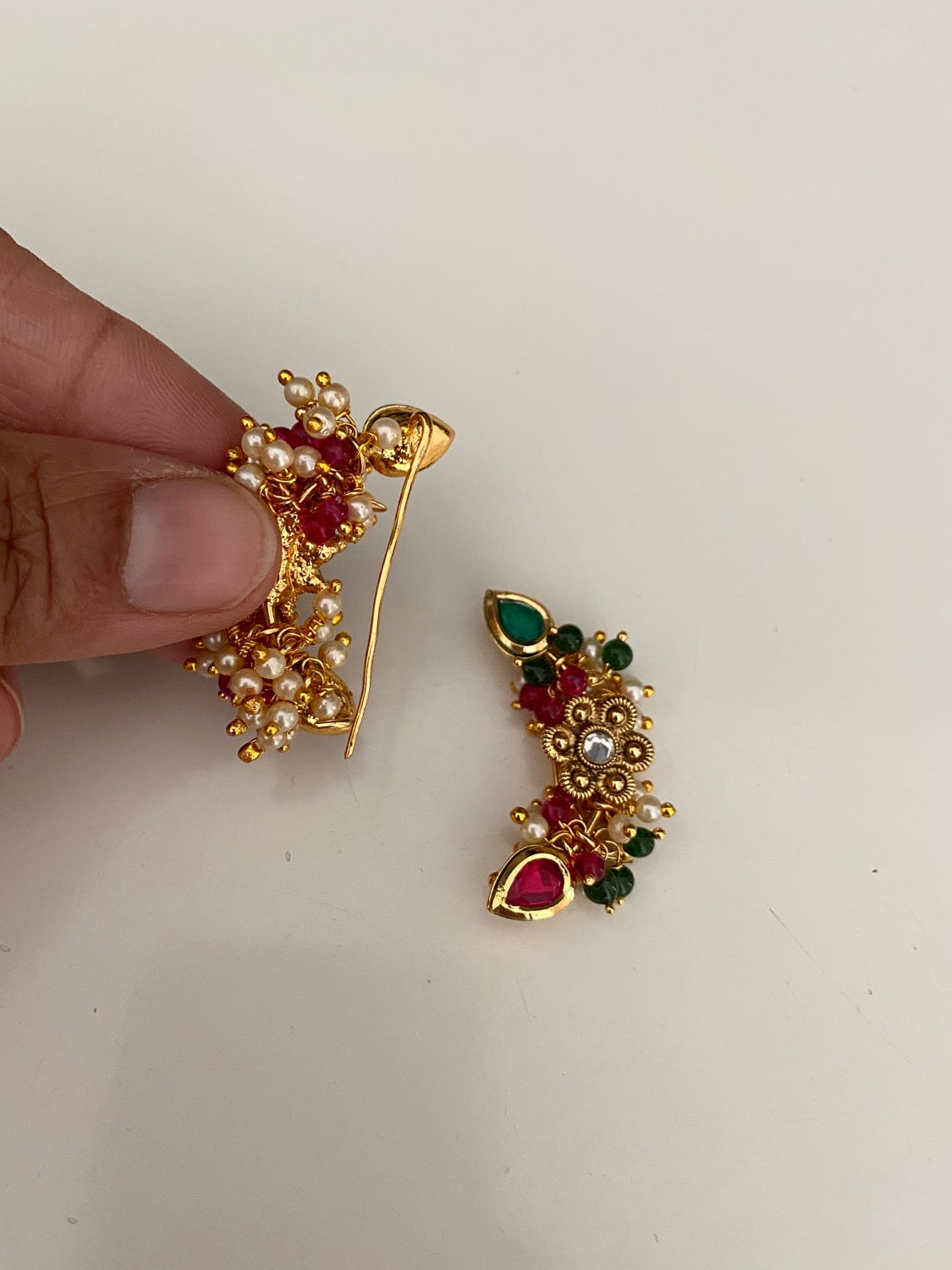 Rajhastani nose ring  image 1