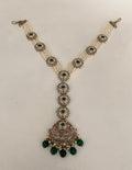 Ambari head piece (headband with attached mang tikka) image 0