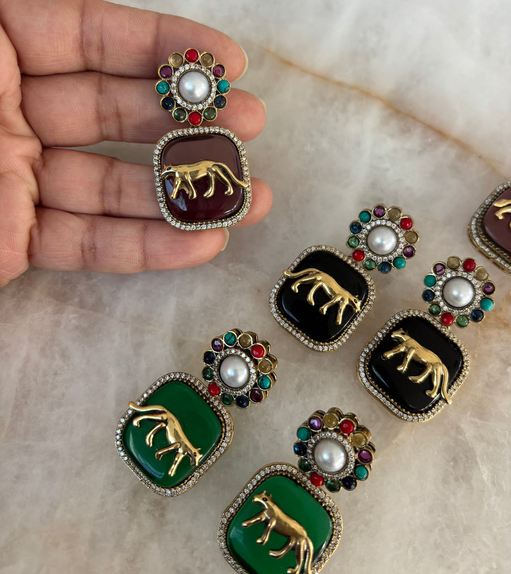 Floral Sabya (Sabyasachi inspired earring) image 5