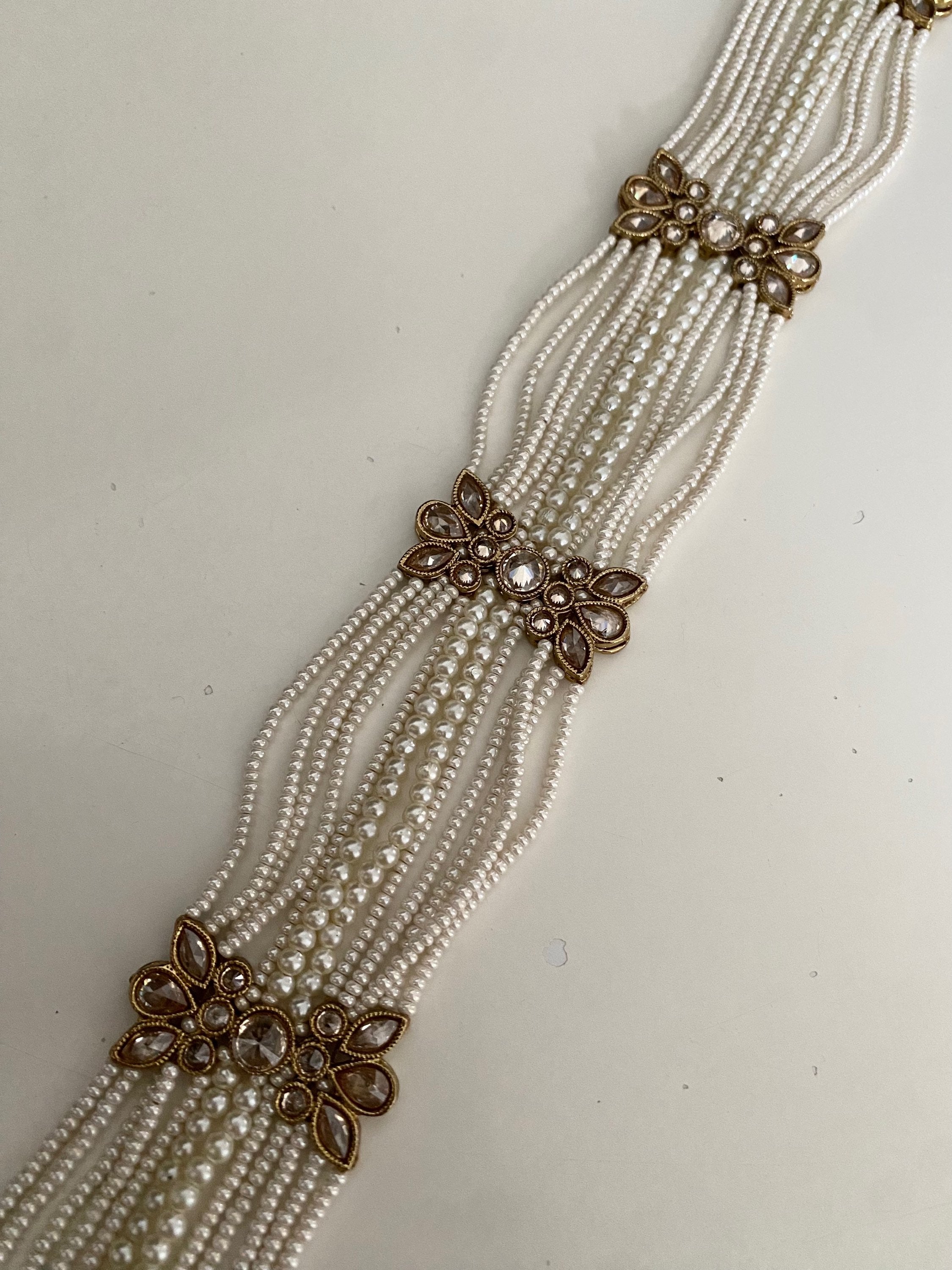 Bow pearl headband  image 2