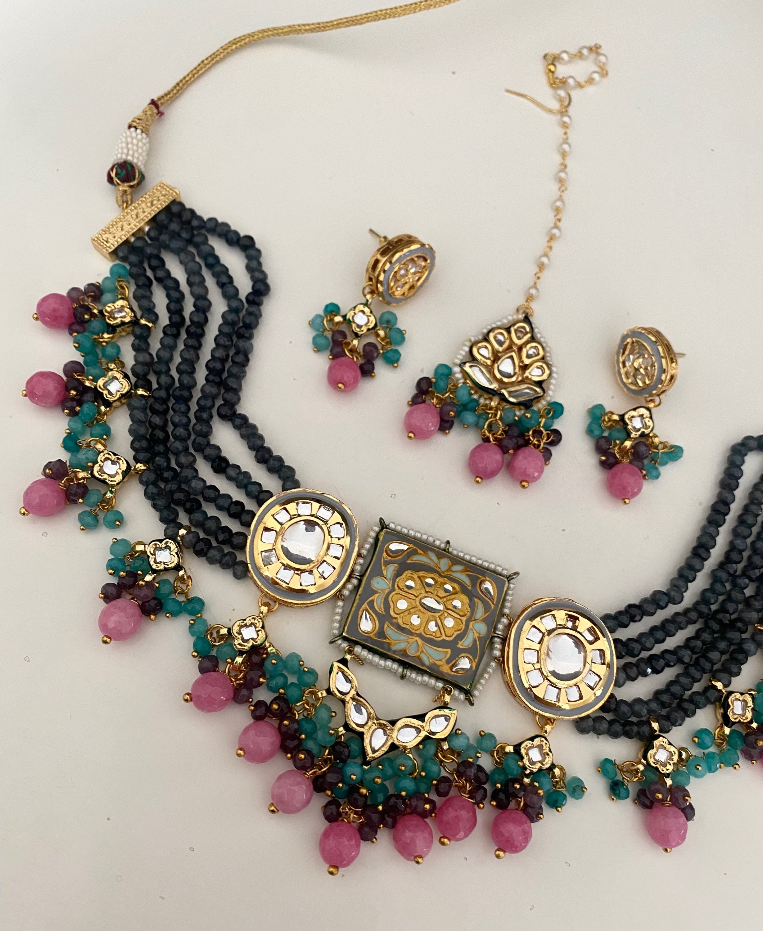 Shilpa kundan set  image 2