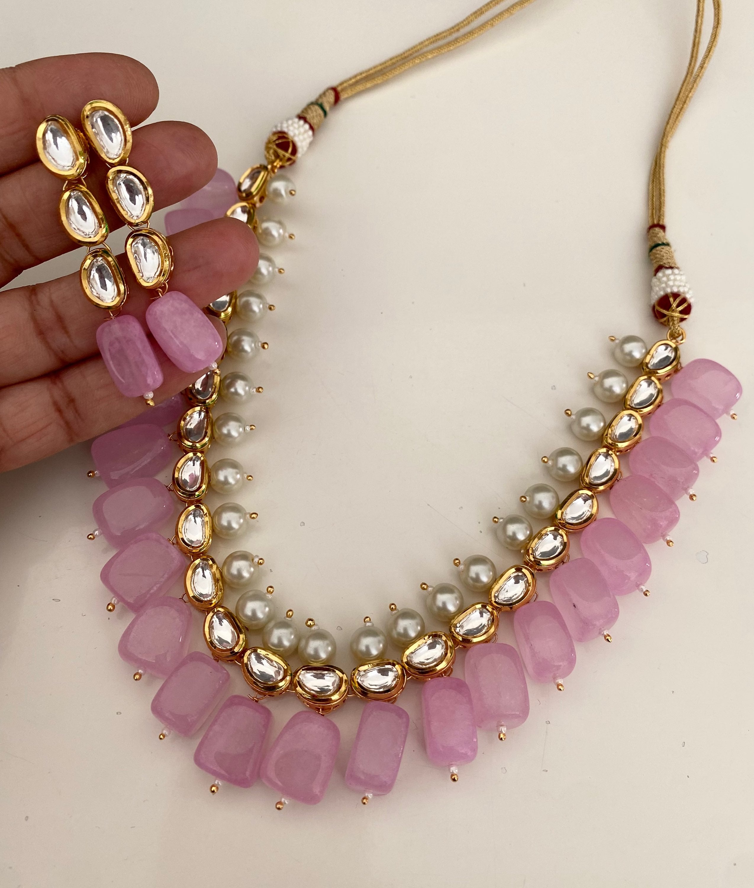 Pearl drop dark pink  image 0