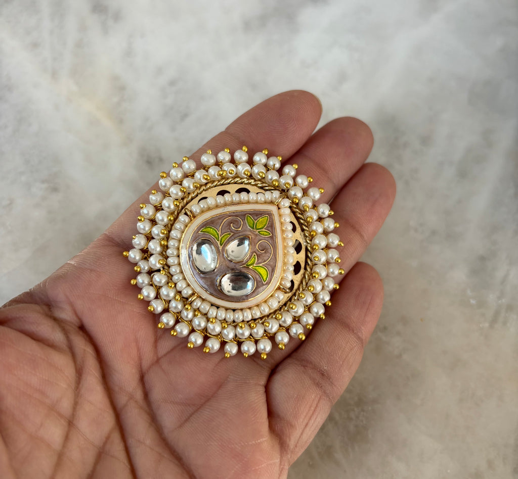 Pearl trim meena  image 1