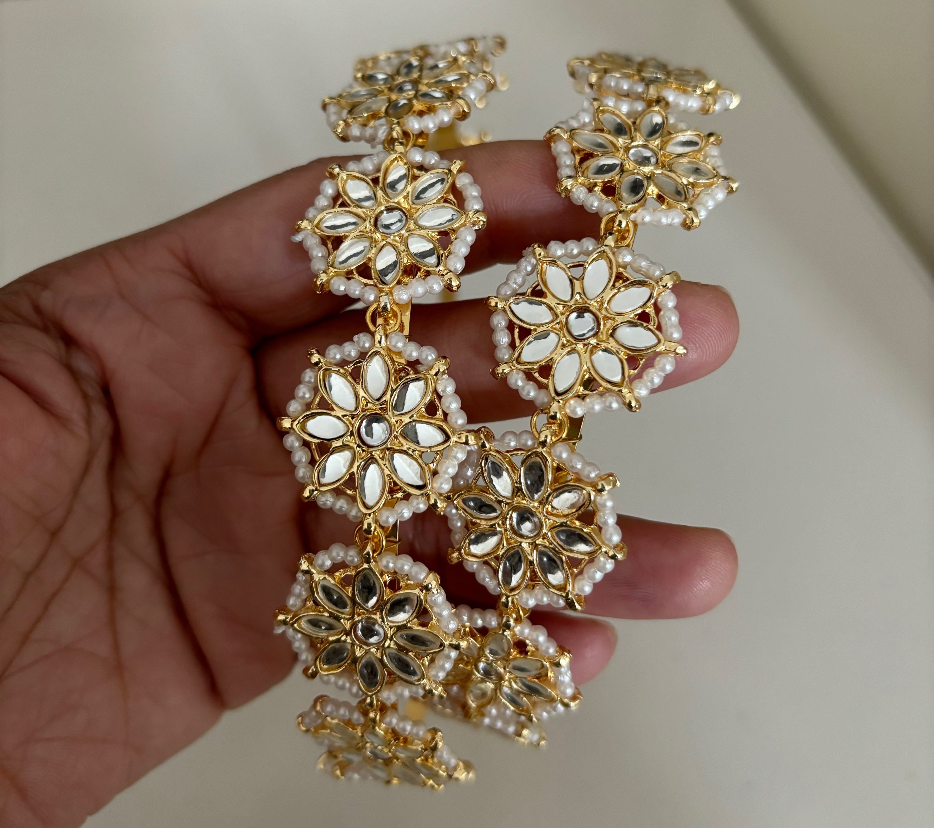 Kundan headband  image 5