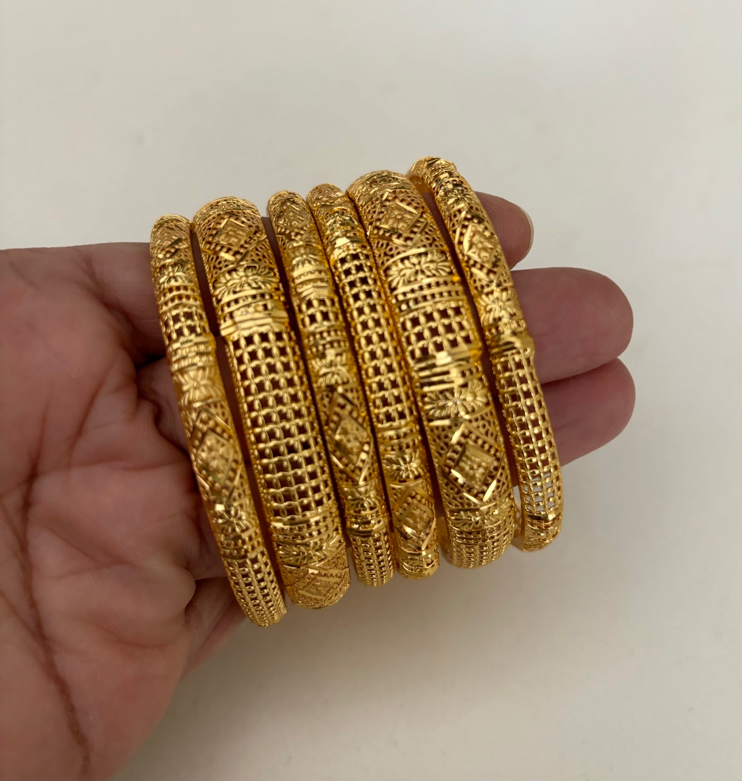 Gold set of 6 image 0