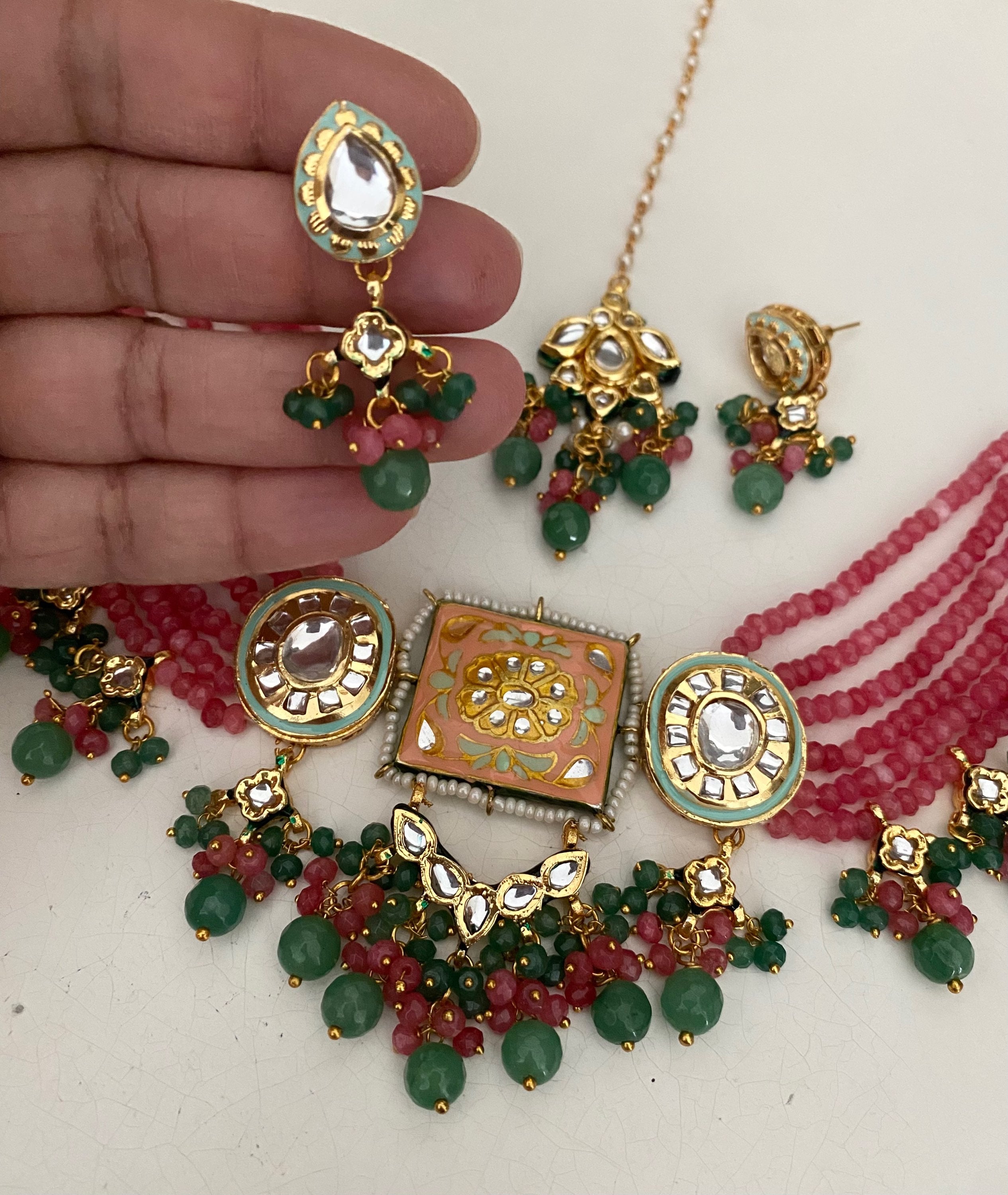 Shilpa kundan set  image 2