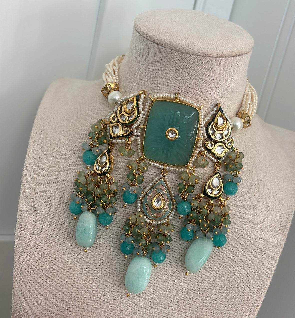 Sungai (turquoise/pastel blue)