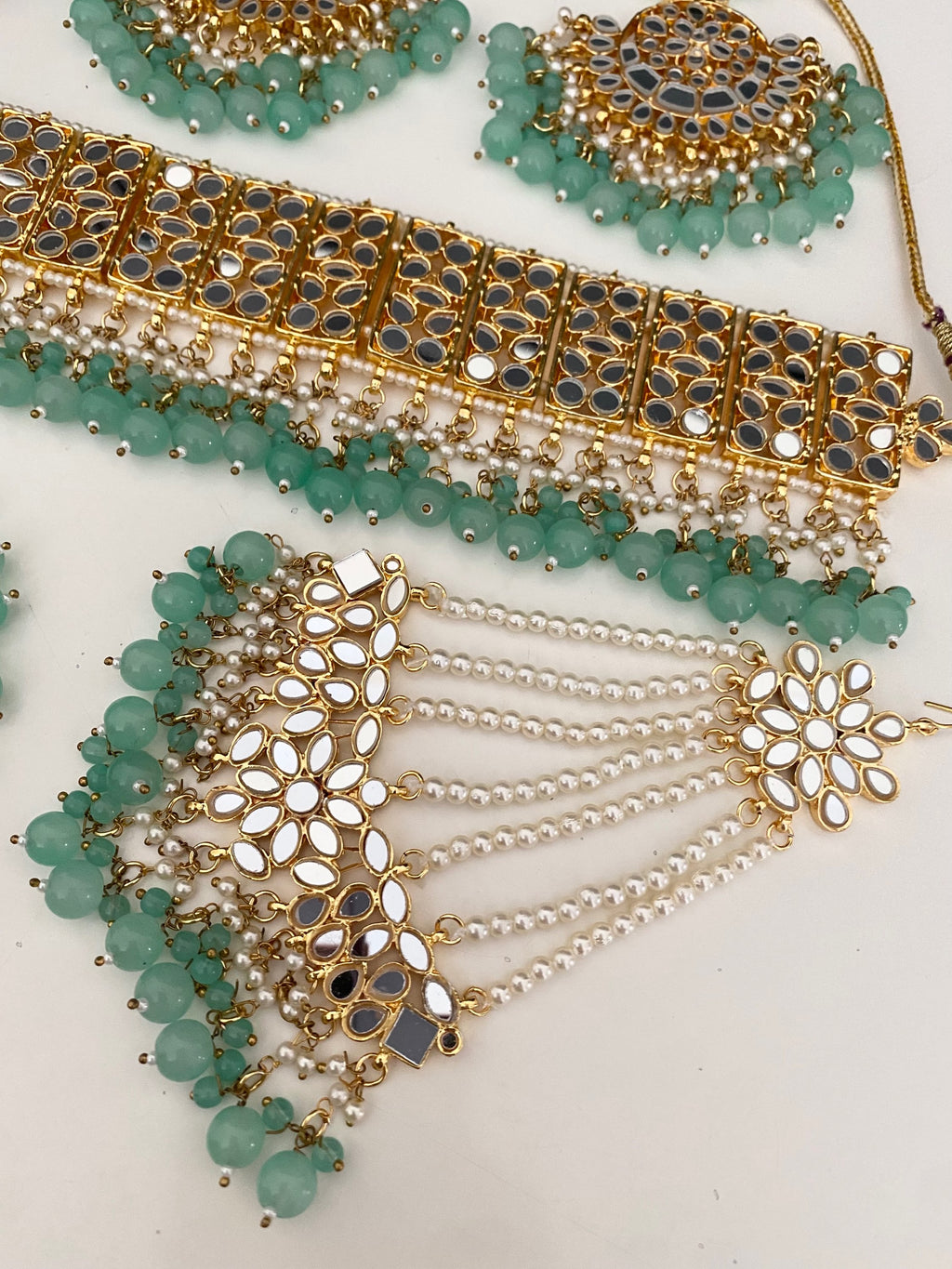 Nura Mirror choker set  image 3