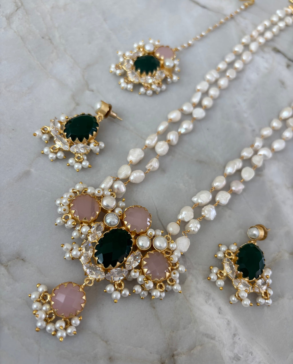 Double Strand IH Emerald.  image 3