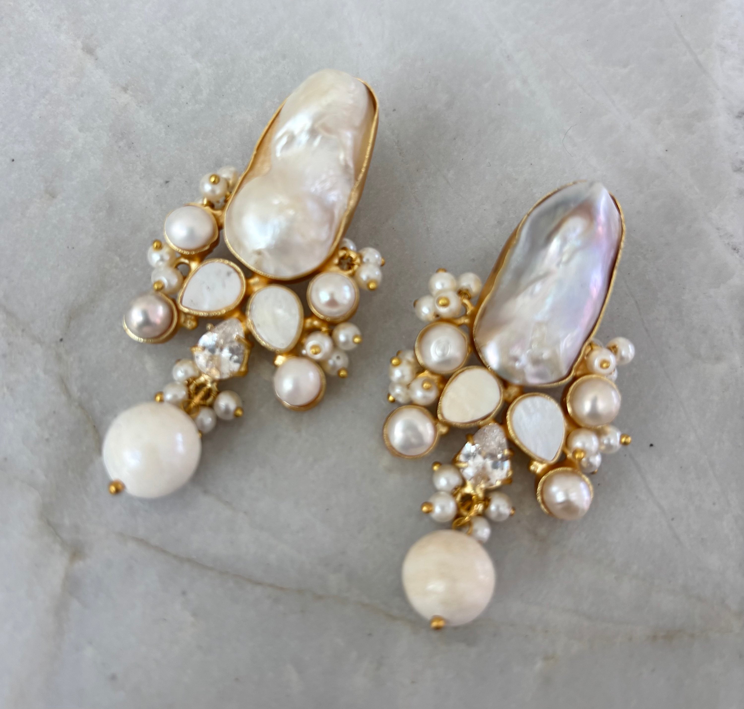 Baroque Pearl Earring  image 1