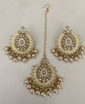 Panna tikli earring set  image 0