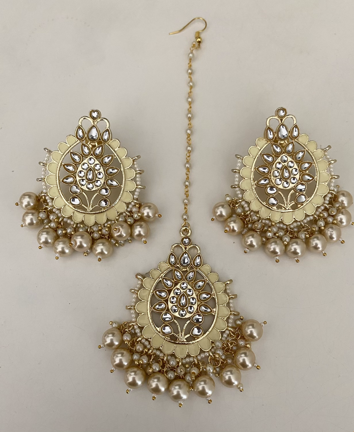 Panna tikli earring set  image 0