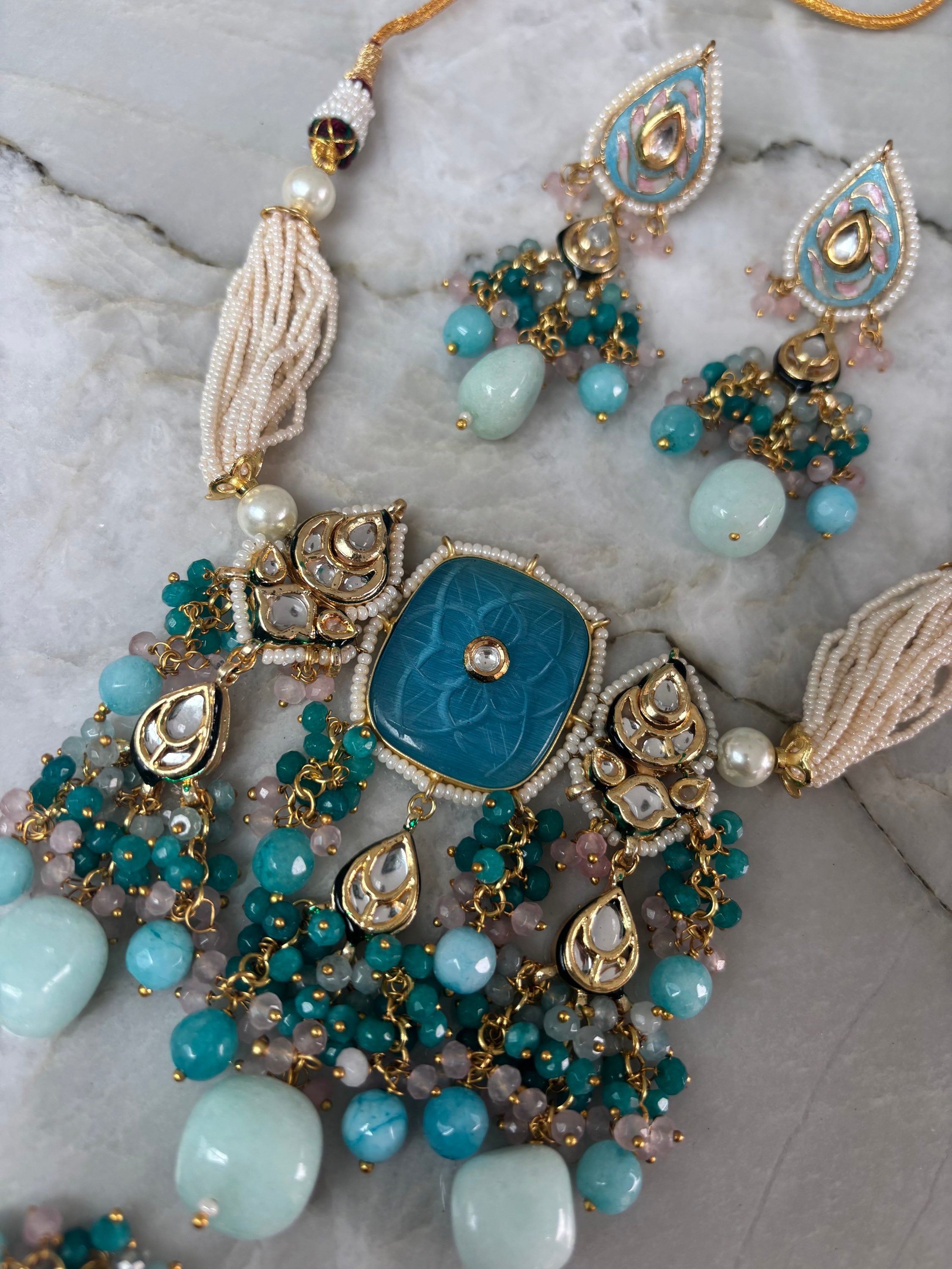 Sungai (turquoise/pastel blue) image 5