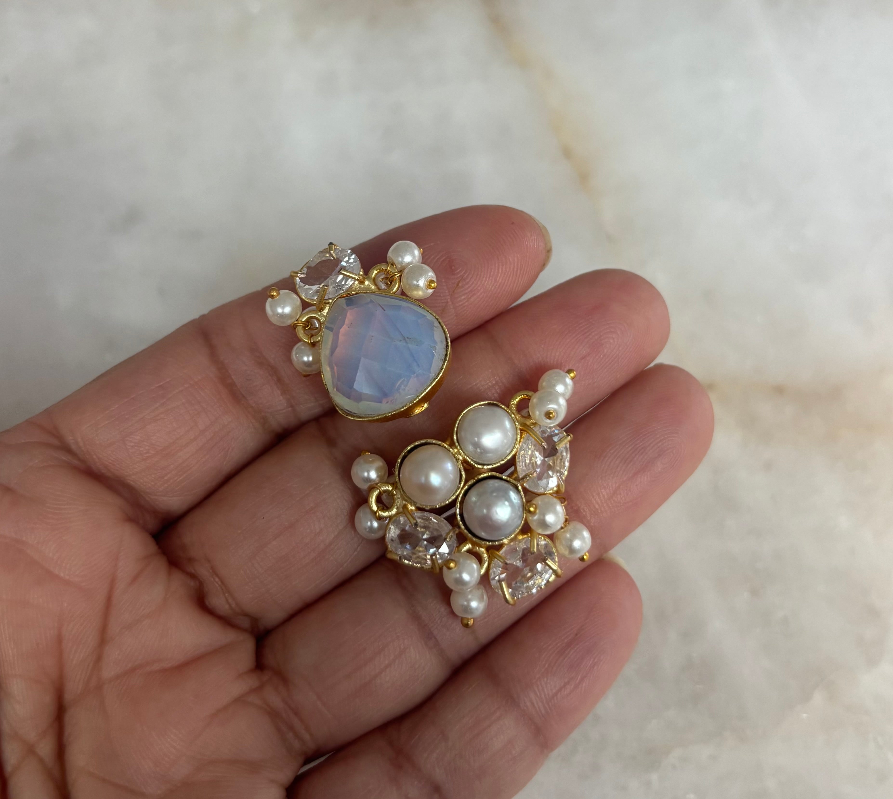 Precious stonework finger ring
