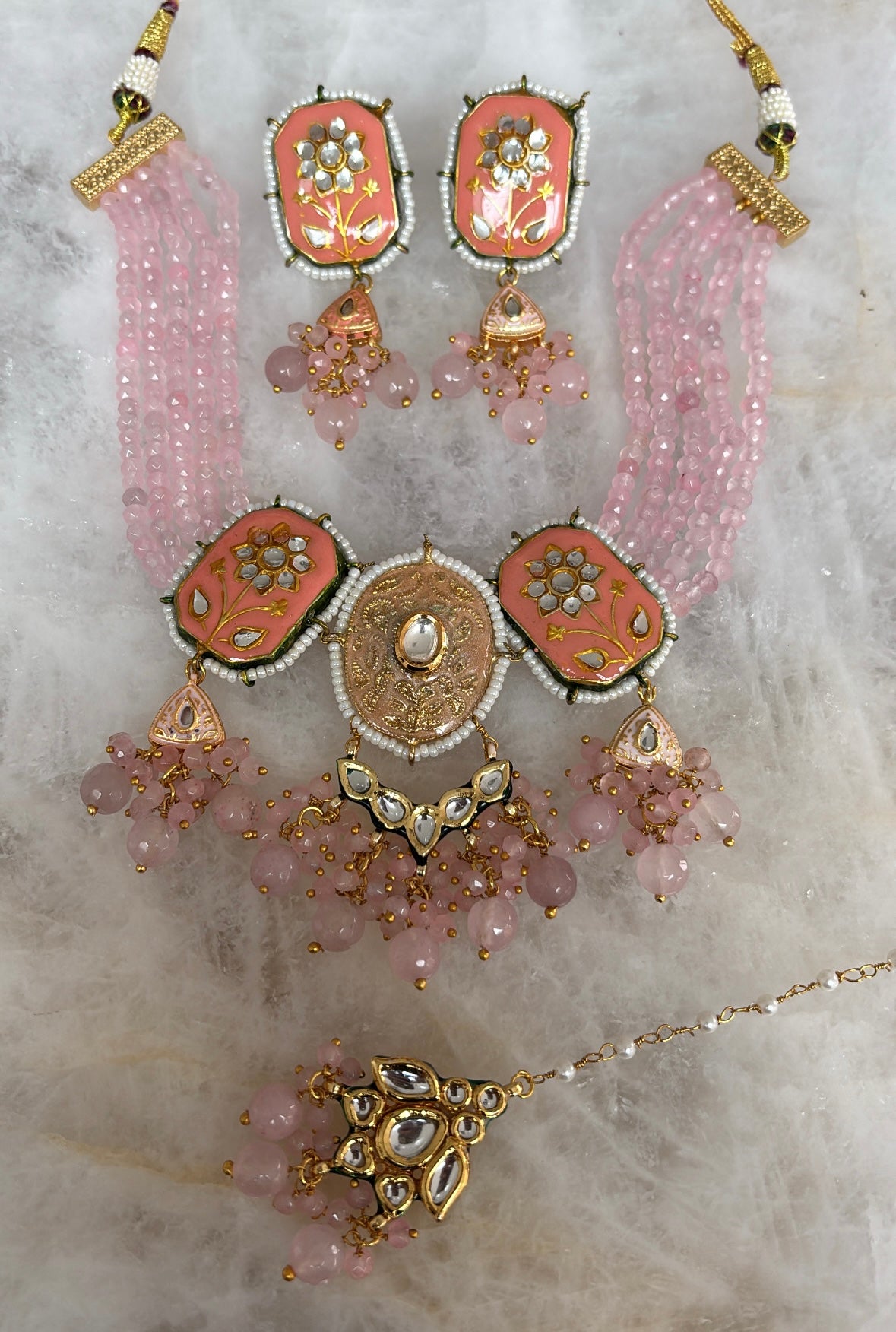 Kundan Pink/orange