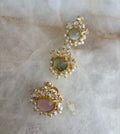 Precious stonework finger ring
