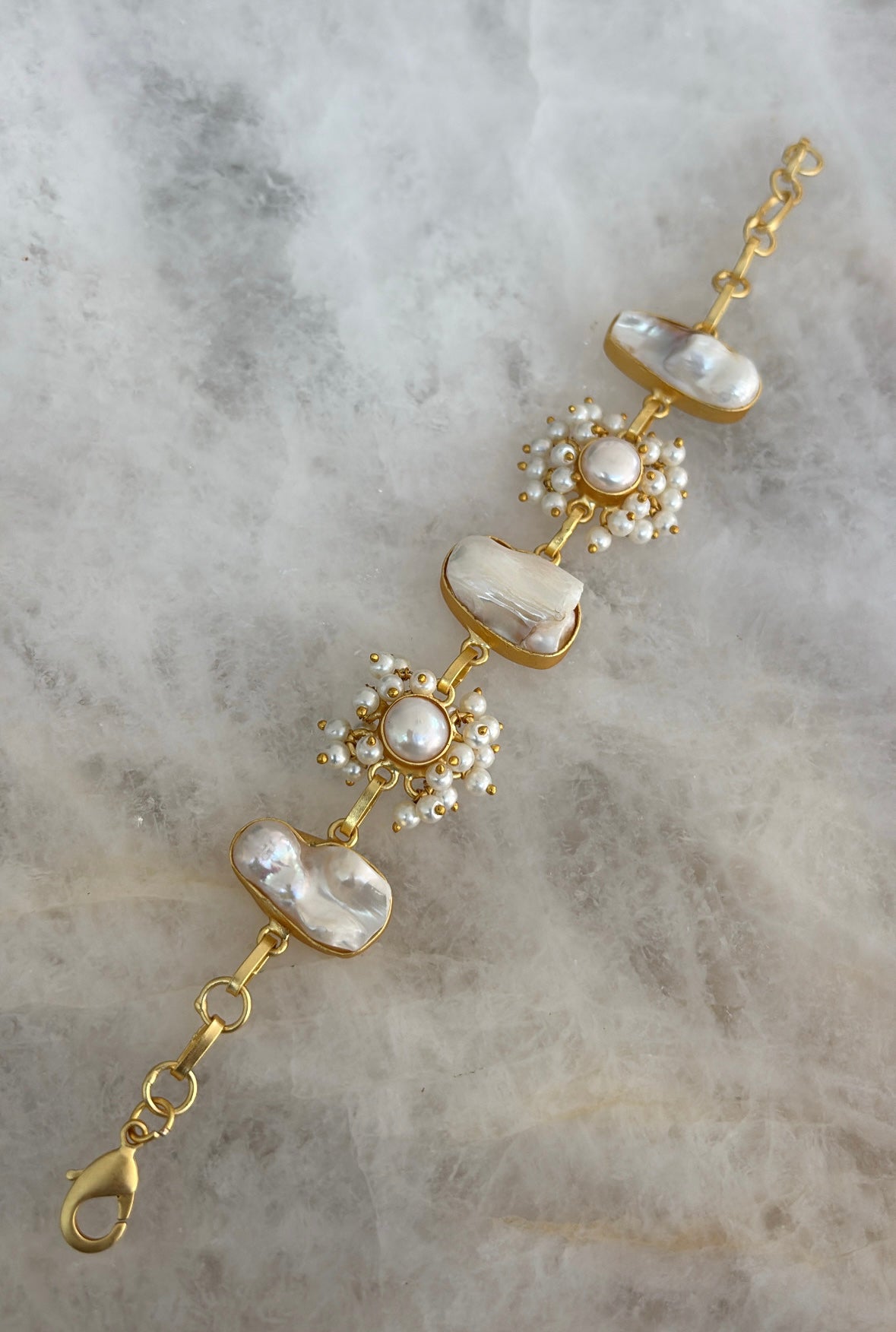 Baroque pearl trim