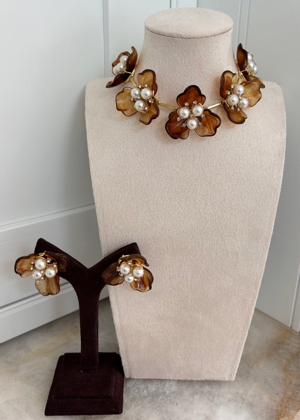 Floral Opa (mocha)