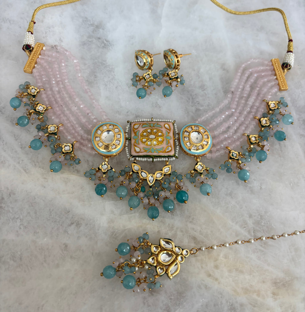 Shilpa kundan set