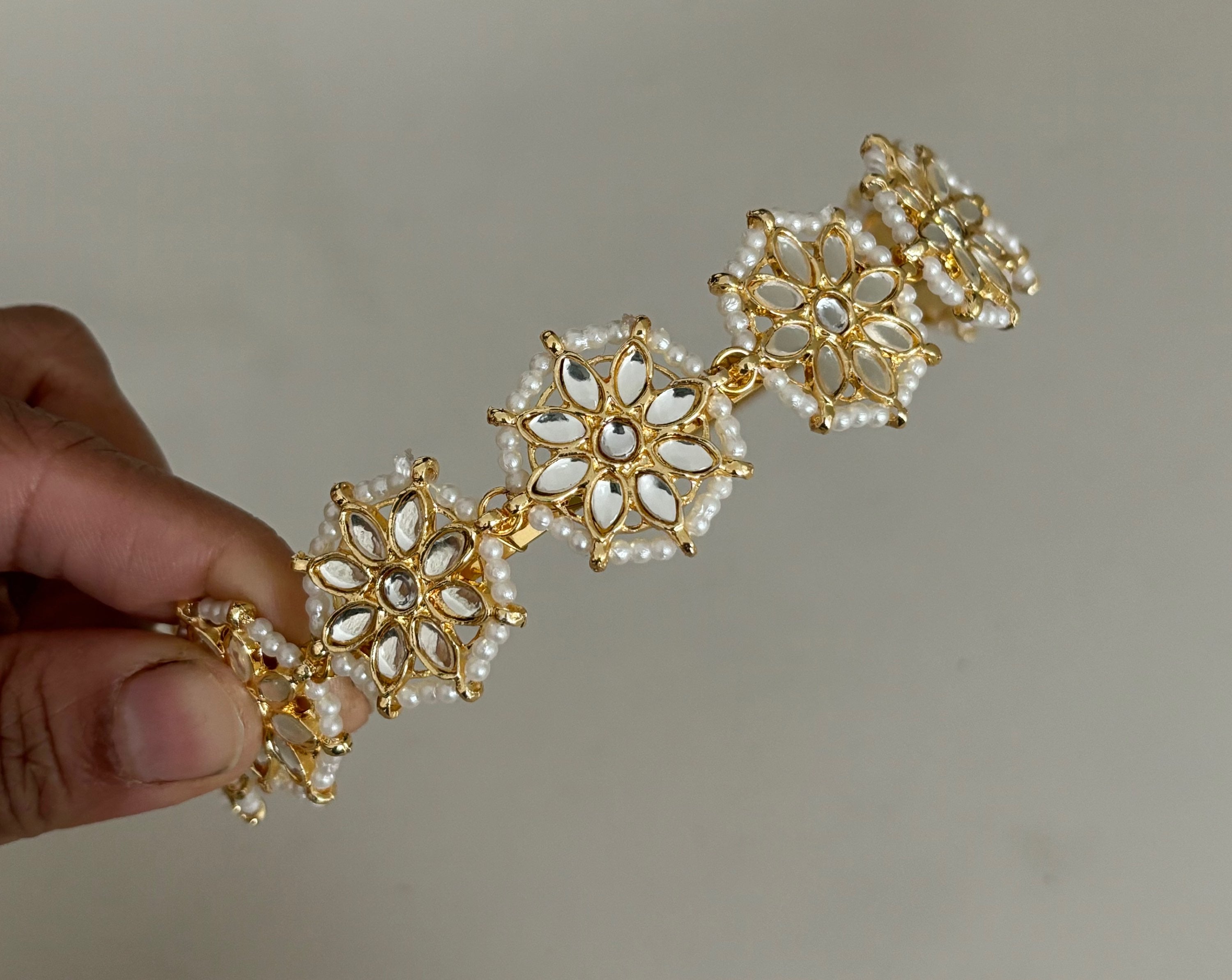 Kundan headband  image 2