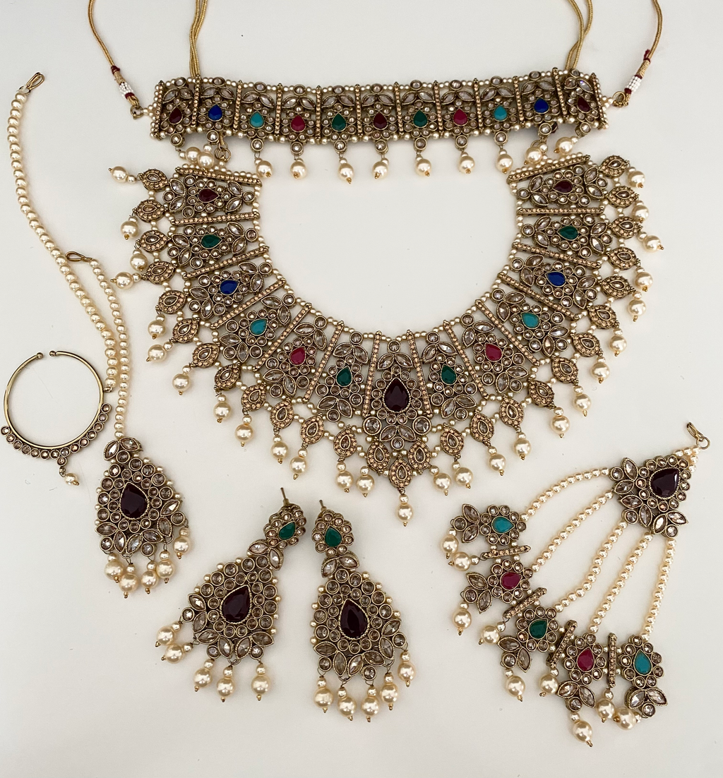Rajwa bridal haar set  image 0