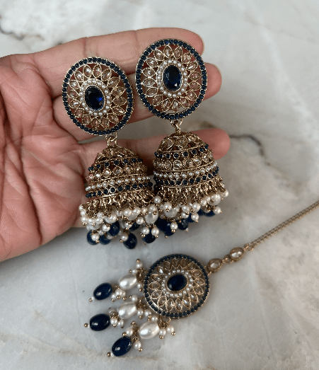 Alarka tikli and earring set - Ishy Haq