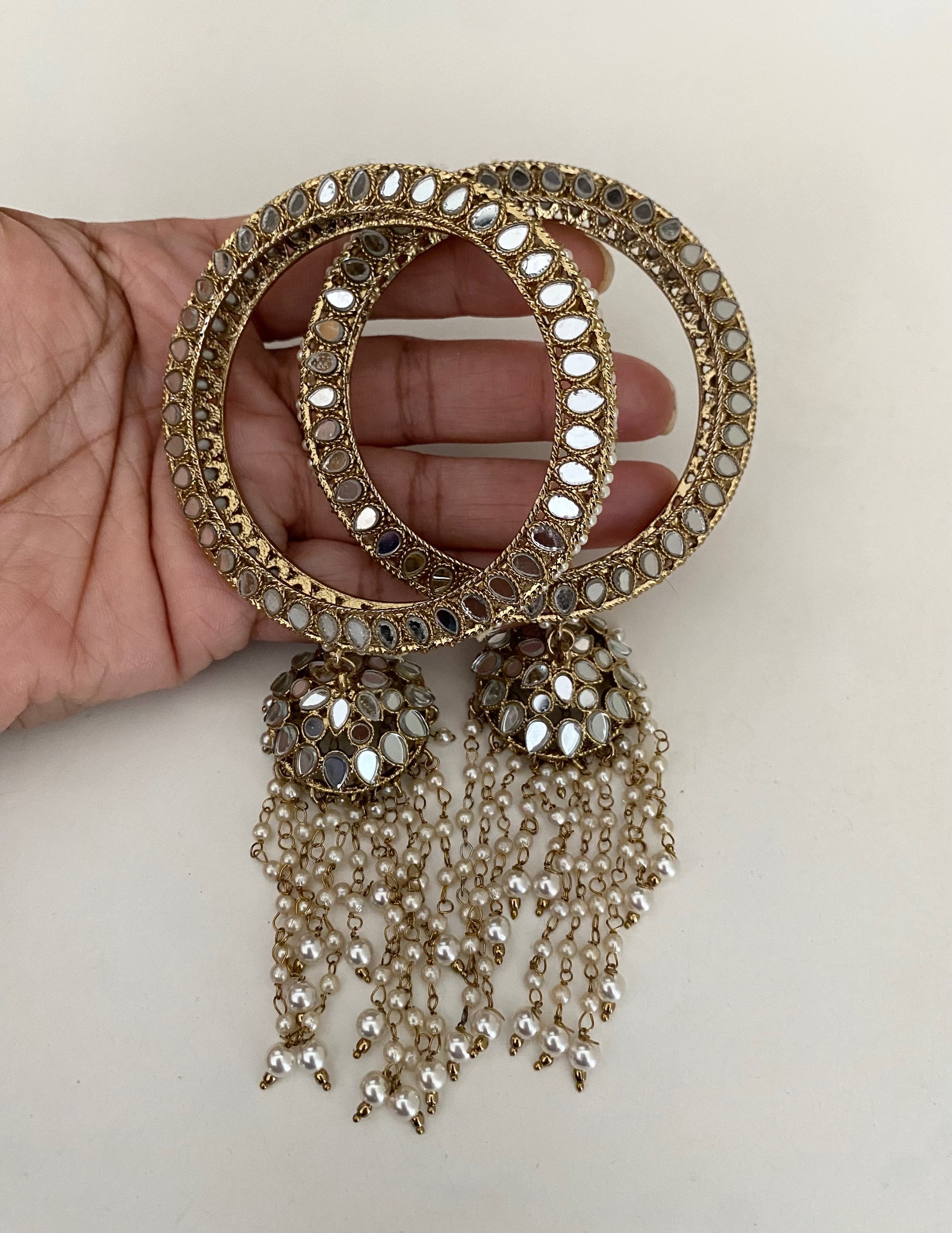 Mirror jhumki kangan  image 0
