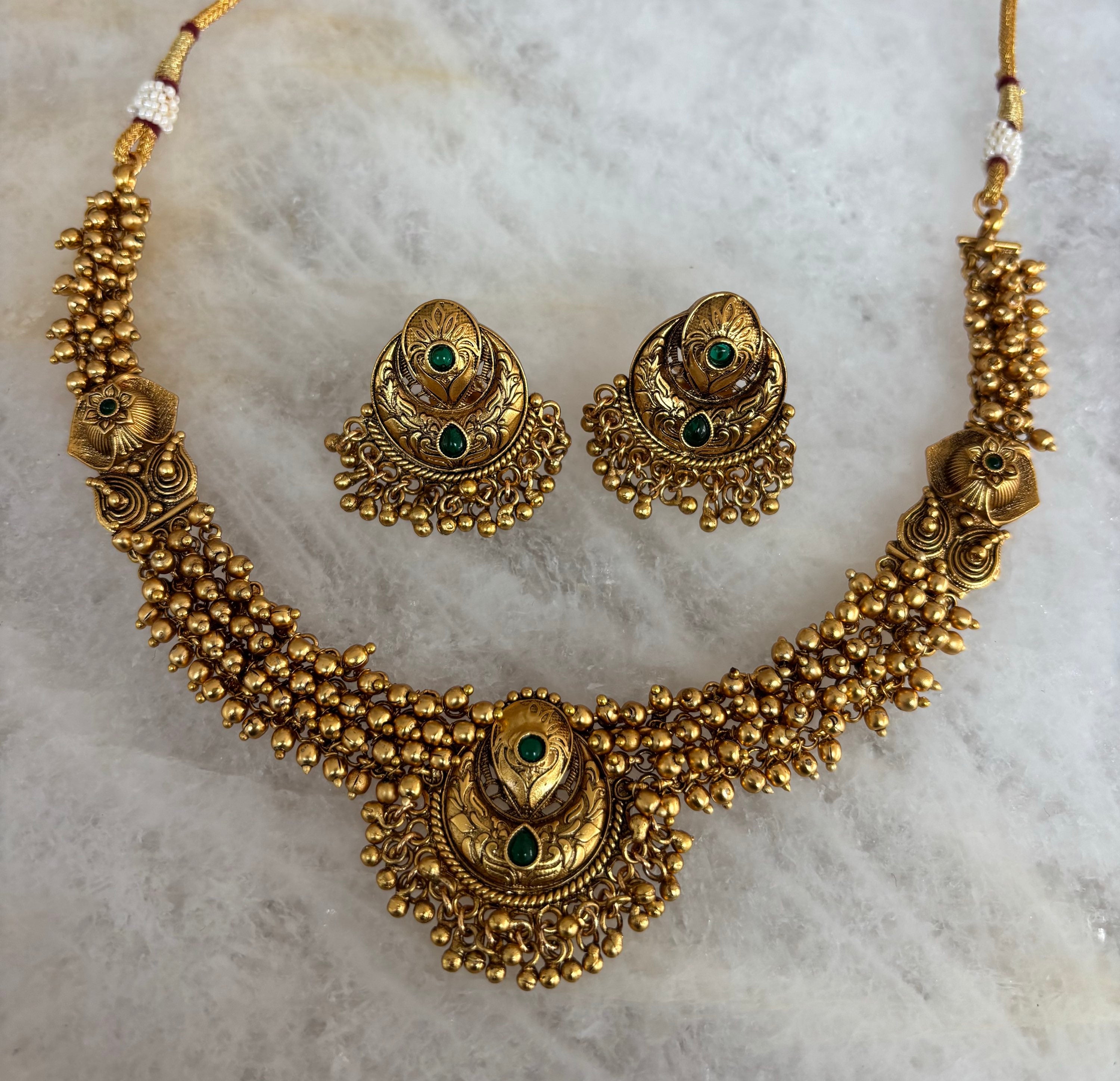 Chand flat set (green) image 0